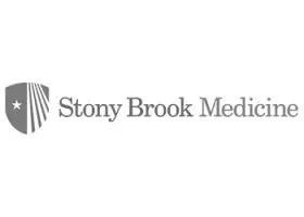 Stony Brook Medicine logo with shield emblem