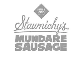 Stawnichy's Mundare Sausage logo established since 1959