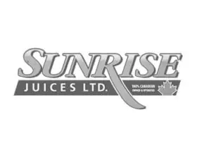 Sunrise Juices Ltd. logo 100% Canadian owned and operated